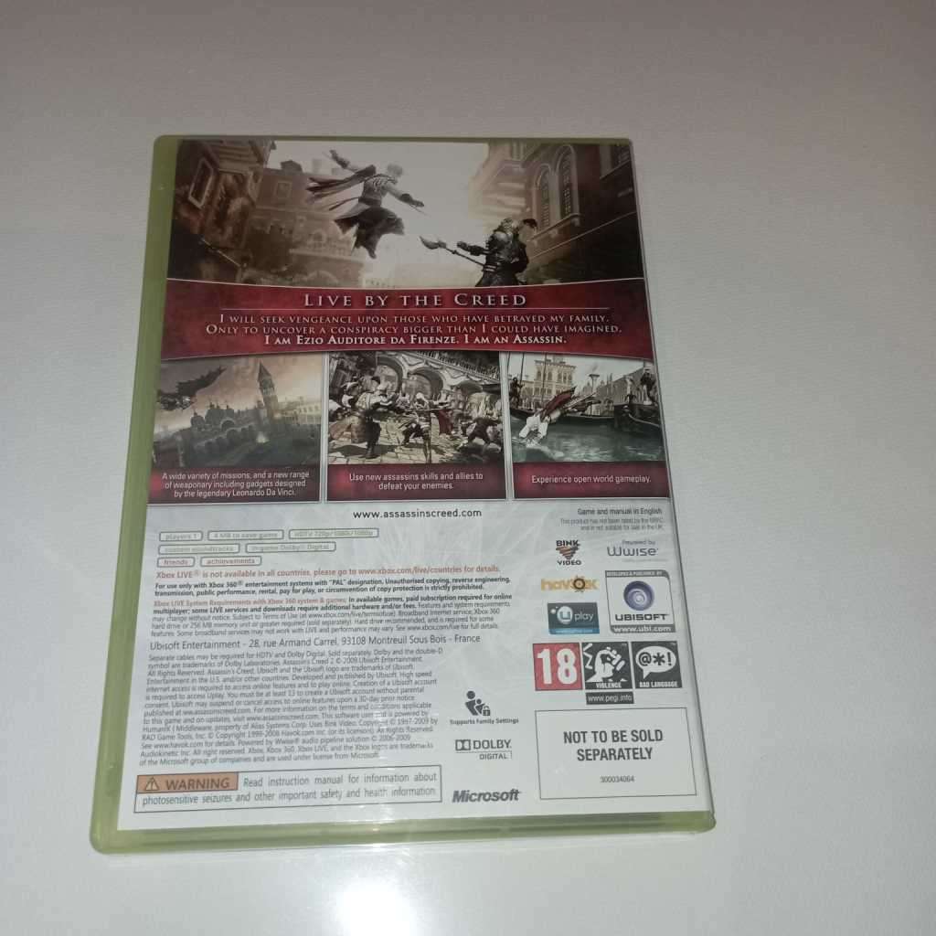 Assassin's Creed II for Xbox 360